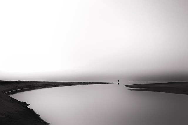 Osoba analizująca dane finansowe na ekranie komputera w nowoczesnym biurze